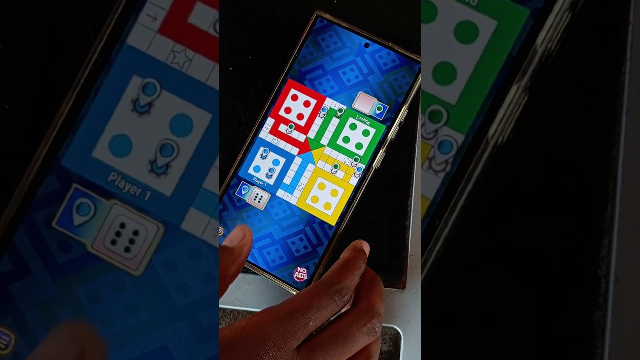 Which colour do you think can win, blue🟦 or green🟩? #game #ludo #fun #funny