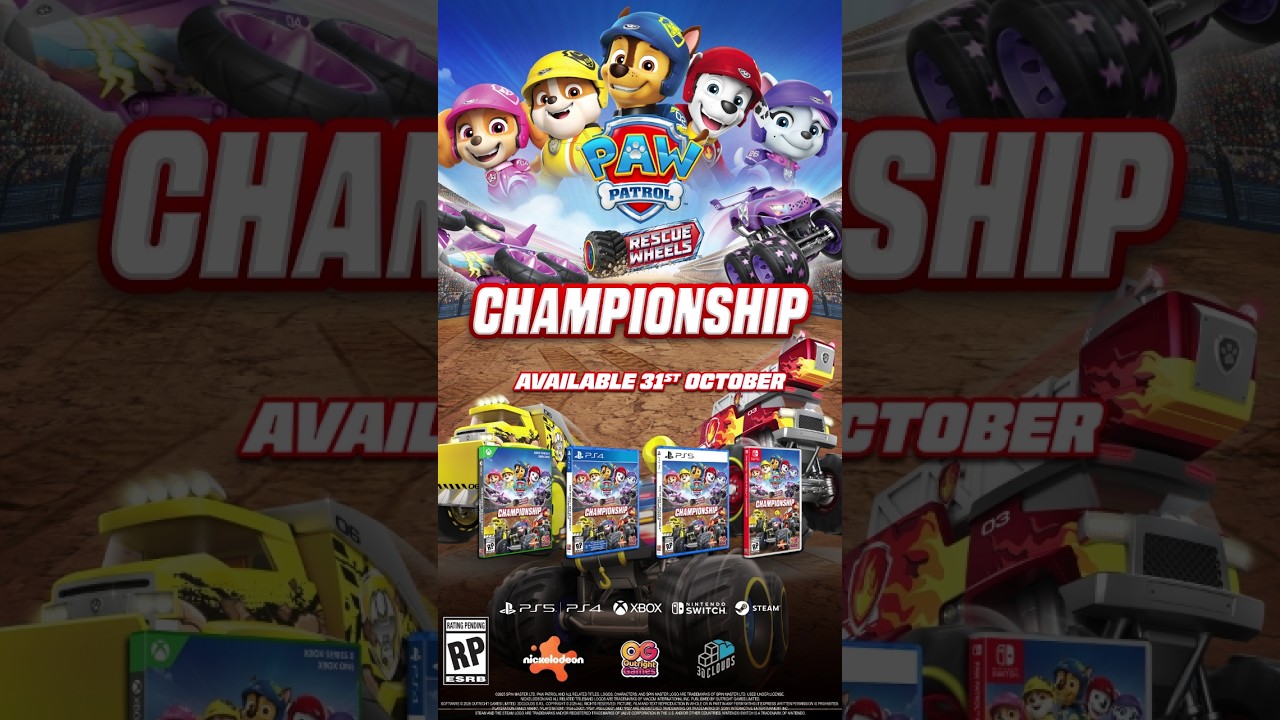 The PAW Patrol is ready to race &mdash; and the whole family can join in! 🐾🏁#PAWPatrol #RescueWheels