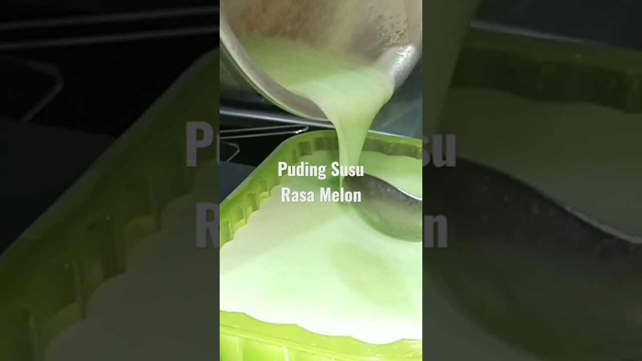 Puding Susu Rasa Melon #shorts #reels #fyp #viral #puding