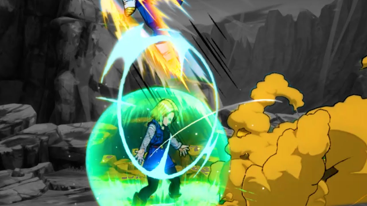 [Obsolete]【DBFZ v1.29】Some niche combo starters with 18's barrier cancel