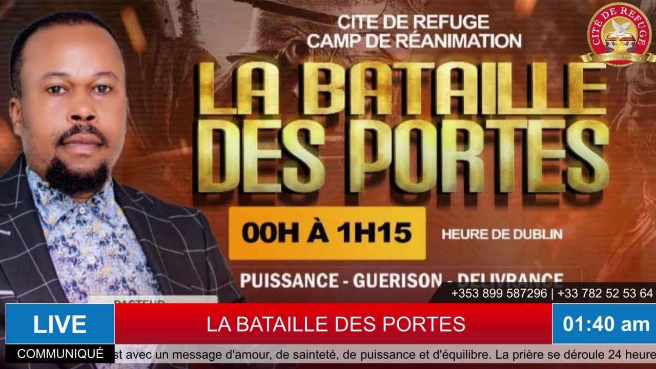 🔥3 JOURS DE PRIÈRE PROPHÉTIQUE CONTRE LES ATTAQUES : JOUR 1  || Pasteur Caleb-T || MARDI 03.02.2026🔥