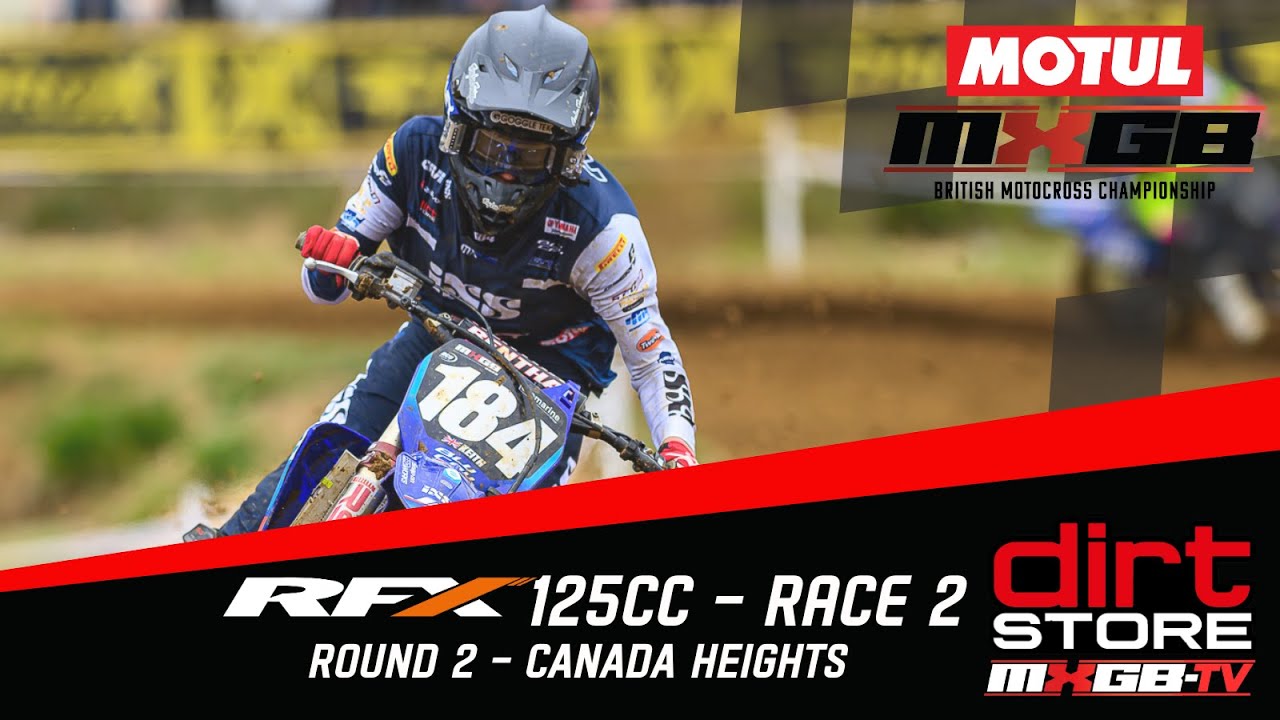 MXGB - R2 - Canada Heights - RFX 125cc - Race 2 #mxgb #motocrosschampionship