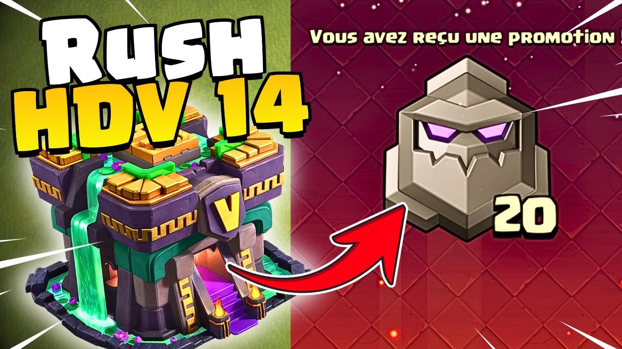 La MEILLEURE COMPO HDV14 pour GRIMPER en Batailles Classées 🔥