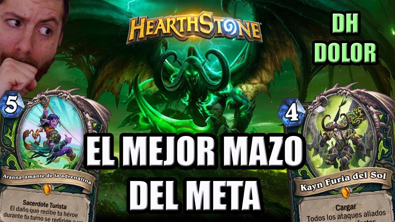 ¡EL MEJOR MAZO DEL META! Cazador de Demonios Dolor | Hearthstone