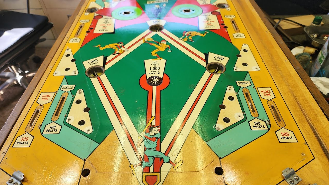 Pinball Playfield Disassembly , Cleaning Process and Procedures