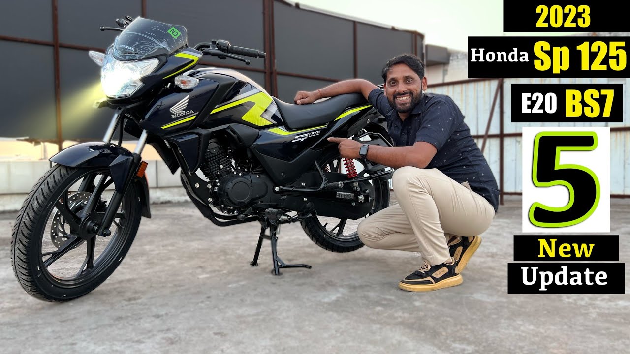 New 2023 Honda Sp 125 E20 Bs7 Launch Price Mileage New Update Full Details