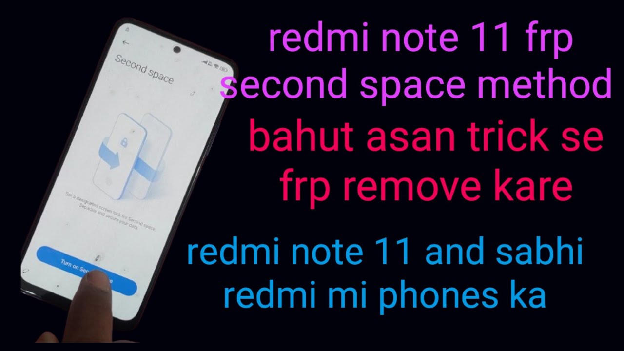 redmi note 11 4g frp free | redmi 2201117tl frp done | very easy method mi phones