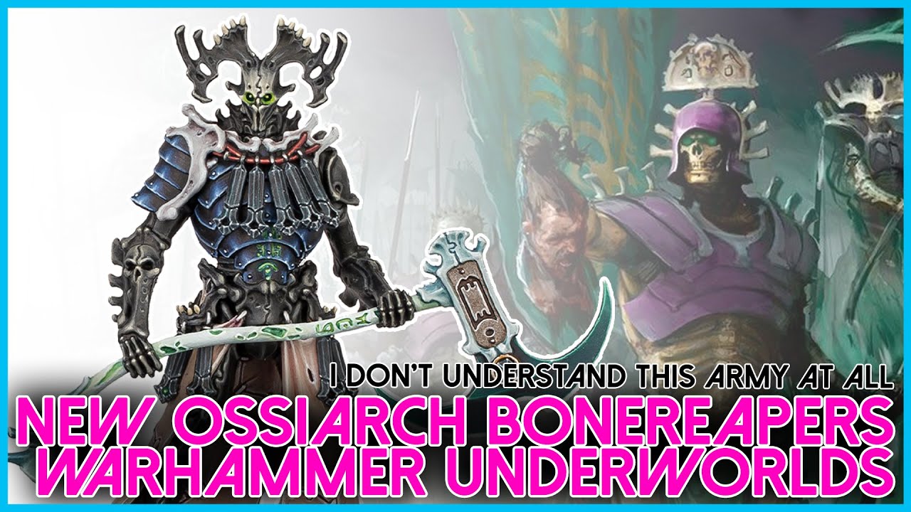 Ossiarch Bonereapers for Warhammer Underworlds Direchasm - Kainan's Reapers