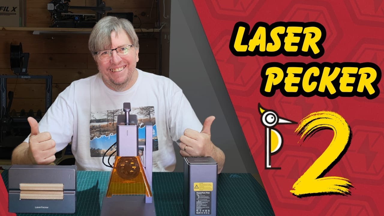 LaserPecker LP2 Unleashed! Engraving Power with Roller, Battery & Zero Limits