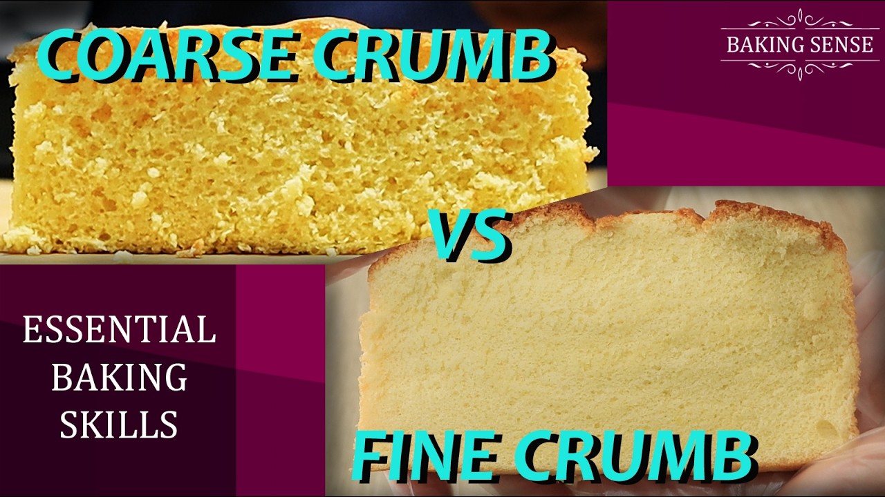 Why Sponge Cake Has Big Holes but Chiffon Cake Is Fine & Soft