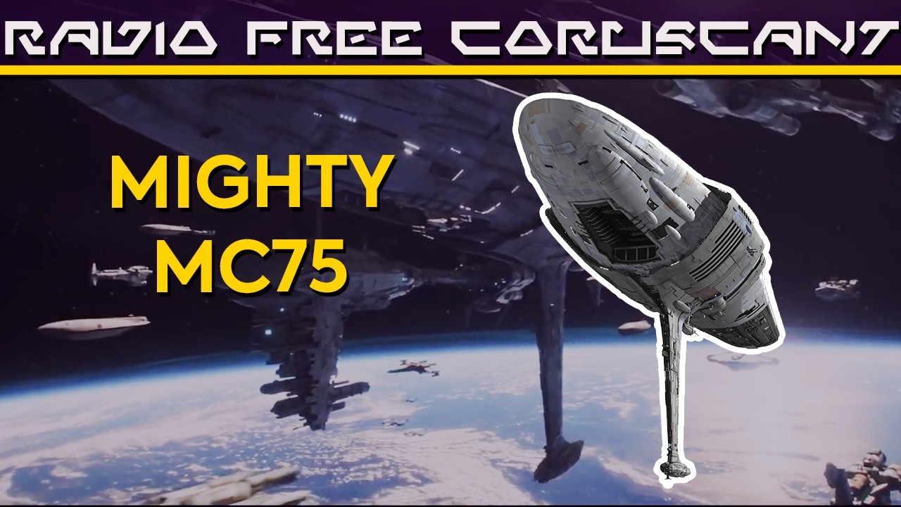 MC75 Star Cruiser: the BEST Mon Calamari Ship? | Star Wars Ship Breakdown