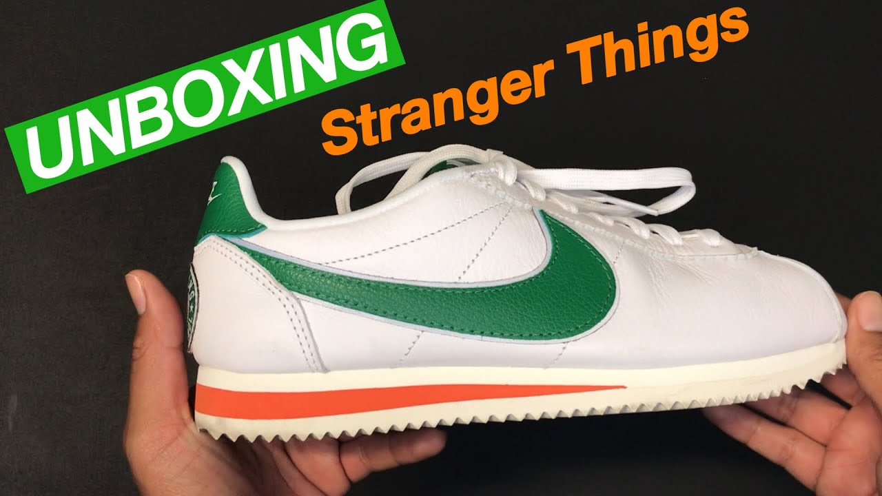 NIKE X STRANGER THINGS CORTEZ HAWKINS HIGH UNBOXING KITH X STRANGER THINGS INSTALLATION WALK THROUGH