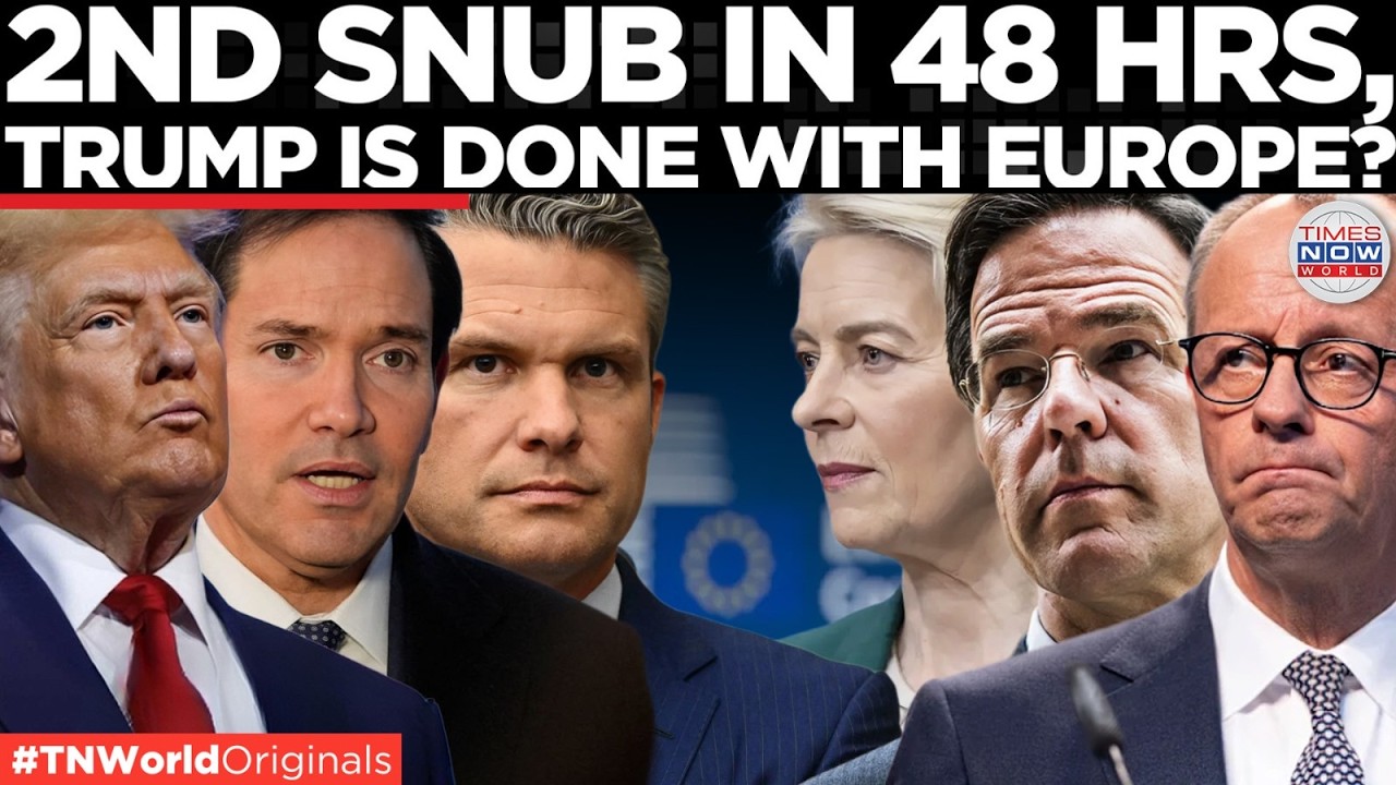 US ABANDONING EUROPE? Rubio Skips Critical Ukraine Meeting in Munich | World News