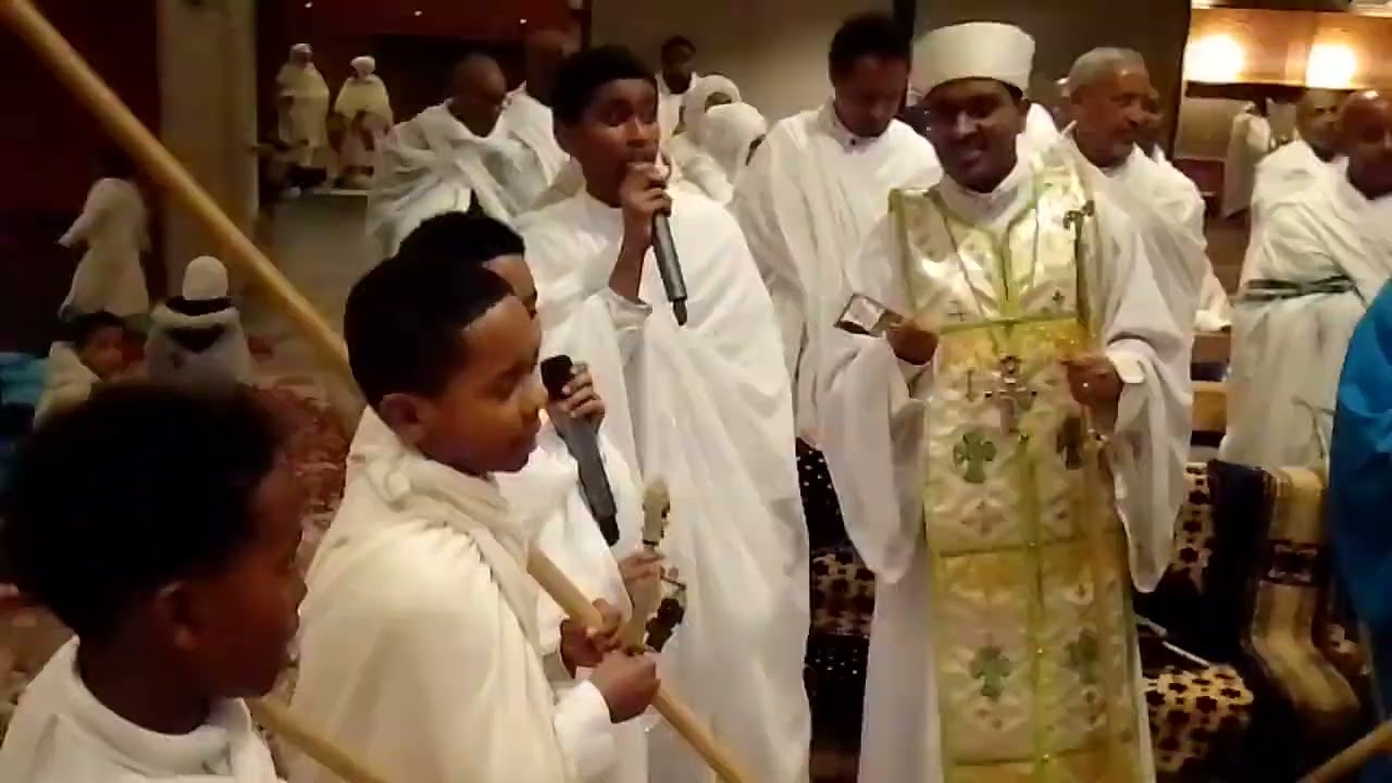 የገና በዓል ማህሌት በደብረ ከዋክብት ጻዲቁ አቡነ ገ/መ/ቅ ቤ.ክን ዱስልዶርፍ -ጀርመን 