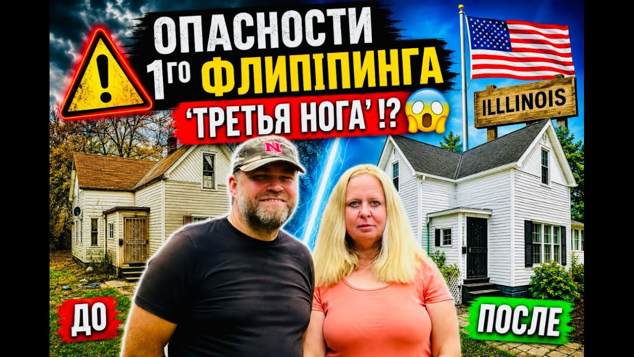 1й ФЛИППИНГ⚒️🇺🇸 КОШМАР😰 или ОПЫТ💪⁉️Какой ПЕРЕРАСХОД 💸 Что в ИТОГЕ ⁉️ До и После РЕМОНТА #флиппингсша