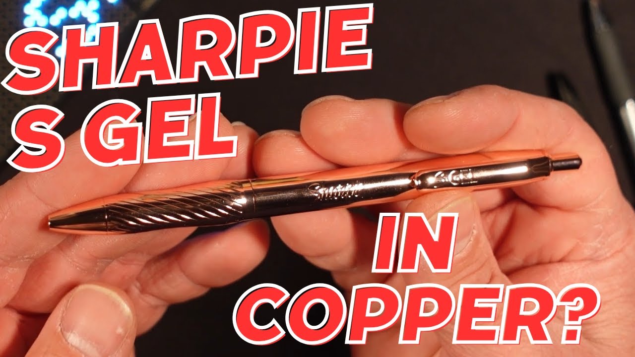 Introducing the Sharpie S Gel in Copper!!!! Did I mention COPPER?!?!