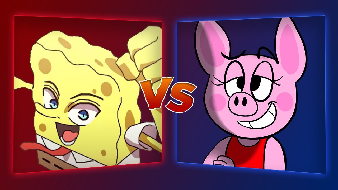 MUGEN Battle - SuponijBobu vs Peppa Pig
