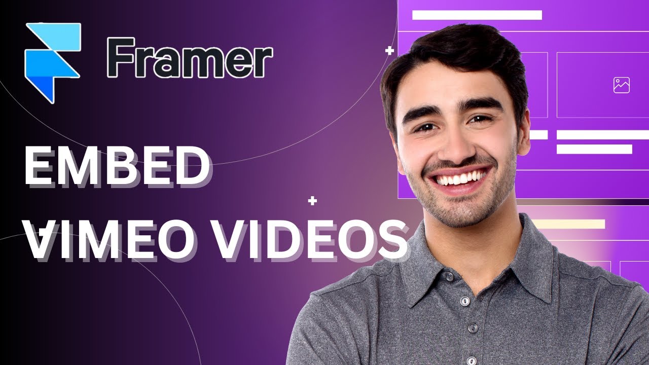 Как встроить видео Vimeo в Framer | Краткое руководство 2025 года