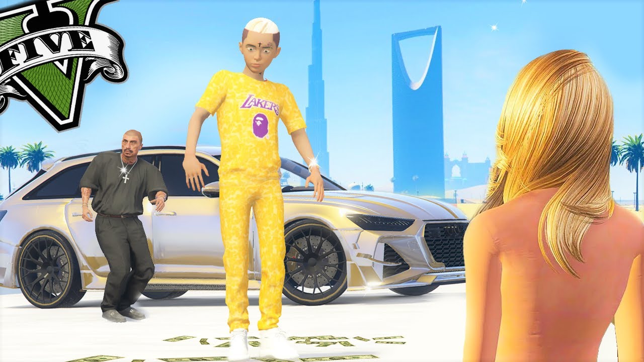 EL NIÑO MAFIA MILLONARIO ROMPE LA REGLAS EN DUBAI CON PAPA MANUE EPICO! GTA5 REAL MODS