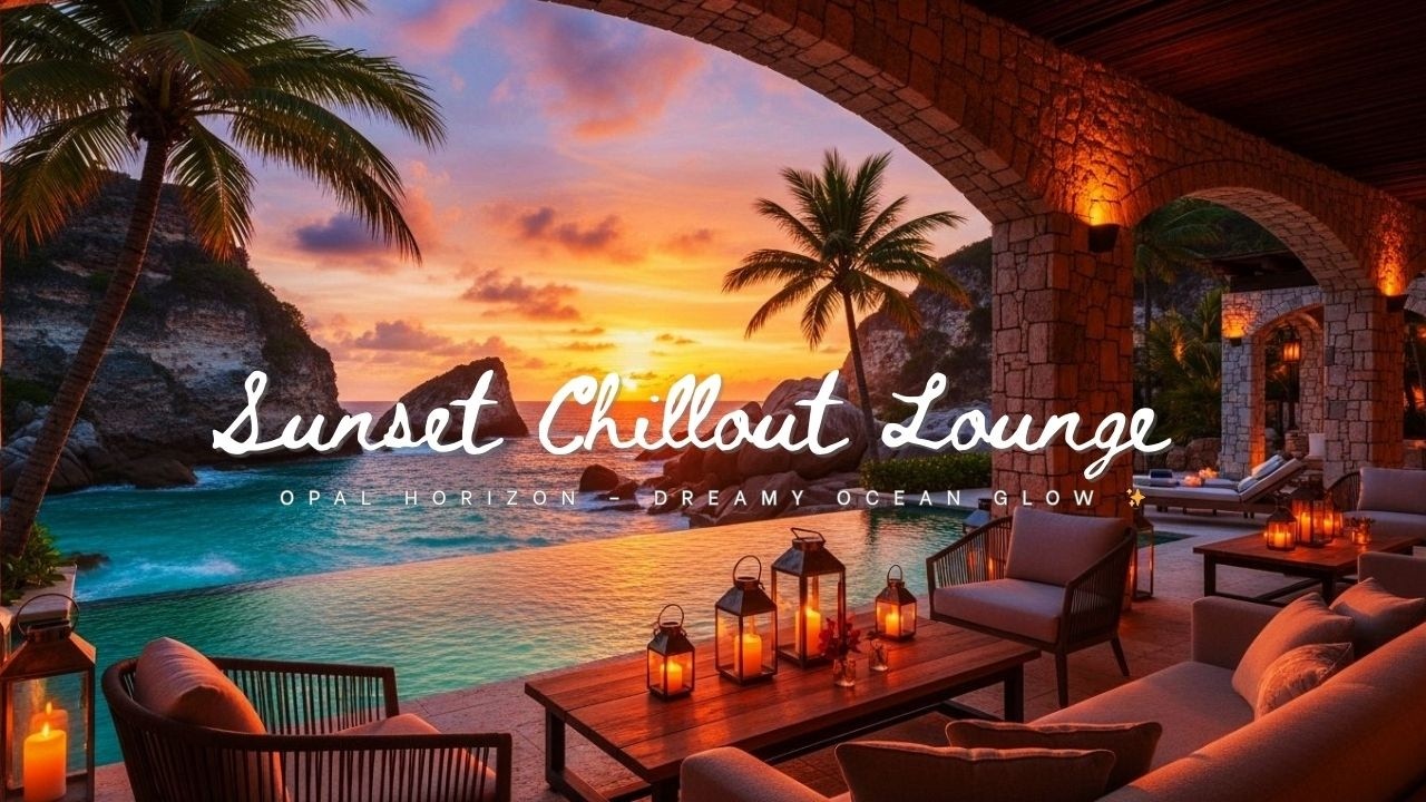 Sunset Chillout Lounge 2026 | Opal Horizon – Dreamy Ocean Glow ✨