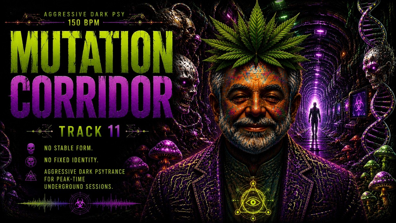 Mutation Corridor | Aggressive Dark Psy 150 BPM
