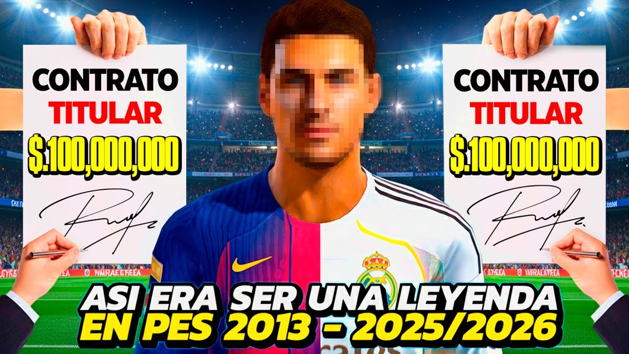 SER UNA LEYENDA EN EL MEJOR PES DE LA SAGA EN LA TEMPORADA 2025/2026 | PES 2013