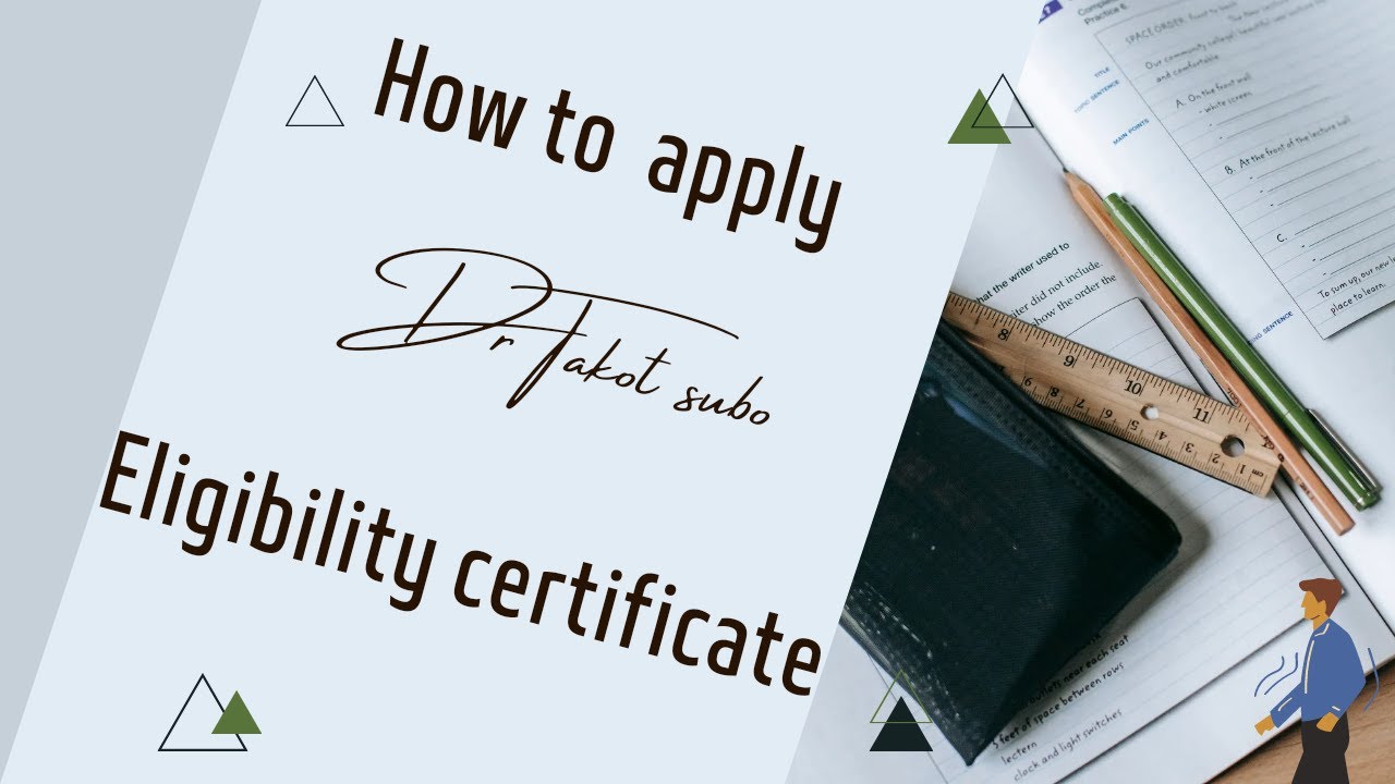 How to apply eligibility certificate || FMGE || NMC