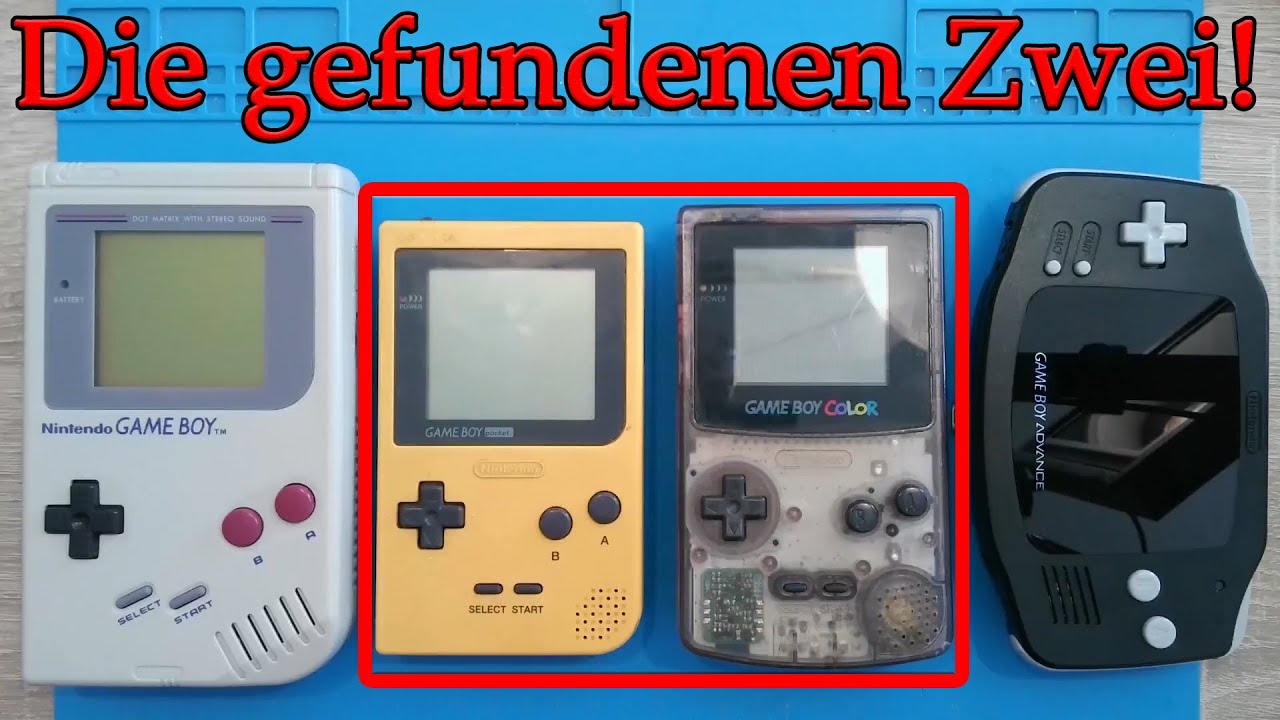 Gameboy Pocket und Color Reparatur! (ungekürzt)
