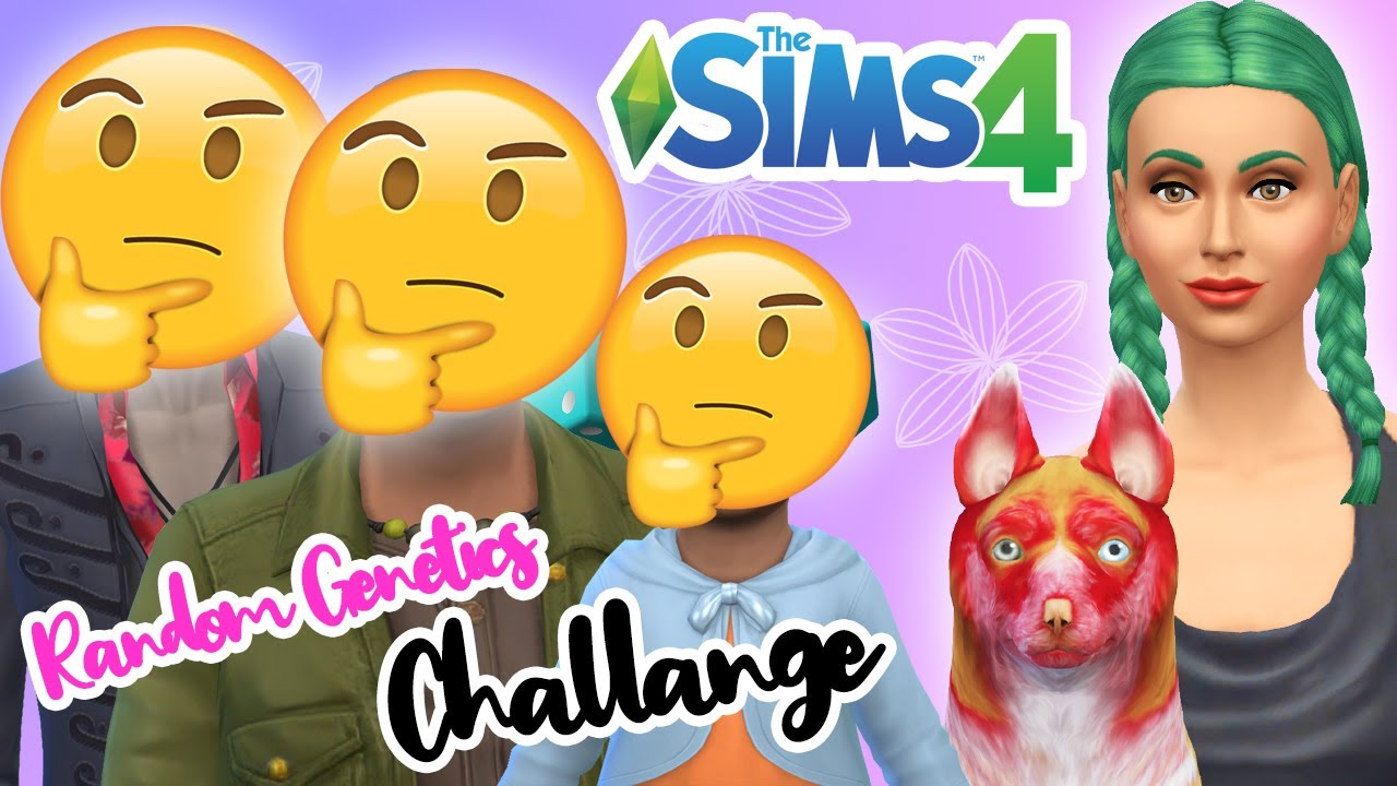 A Vámpír és a Papa Maci | Random Genetics Challenge | The Sims 4