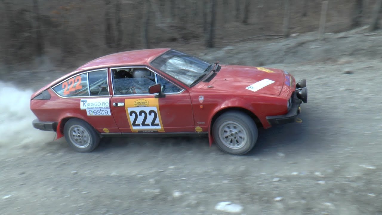 RALLY VALTIBERINA LIBERATORE BELLI ALFA ROMEO GTV/6