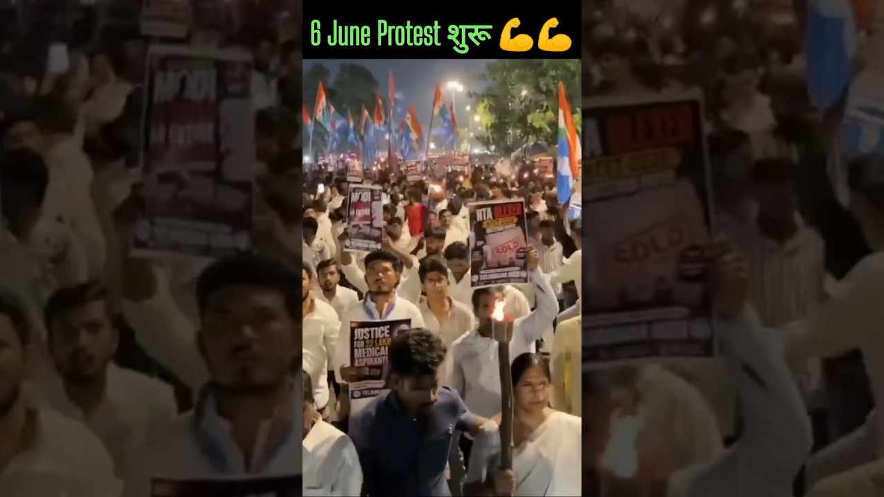 6 june Protest Start........✊💪 Jantar Mantar Paper Leak Protest Delhi 📍#paperleak #cjp #ssc
