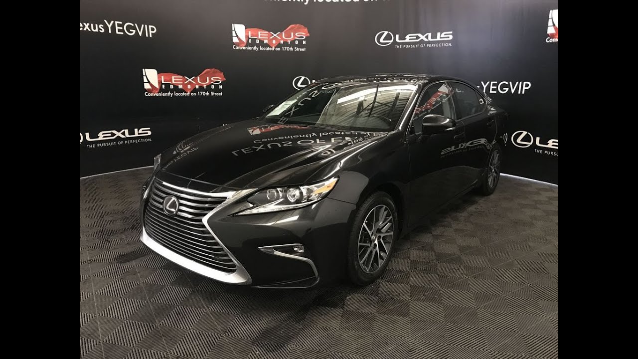 2017 Lexus ES 350 Black Review Edmonton, Alberta - Lexus of Edmonton