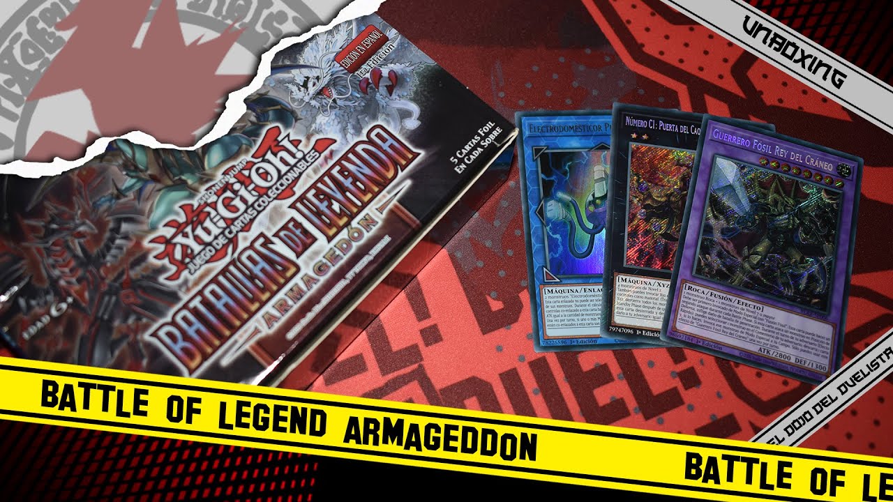 Yu-Gi-Oh! Battle of Legends Armageddon - Unboxing