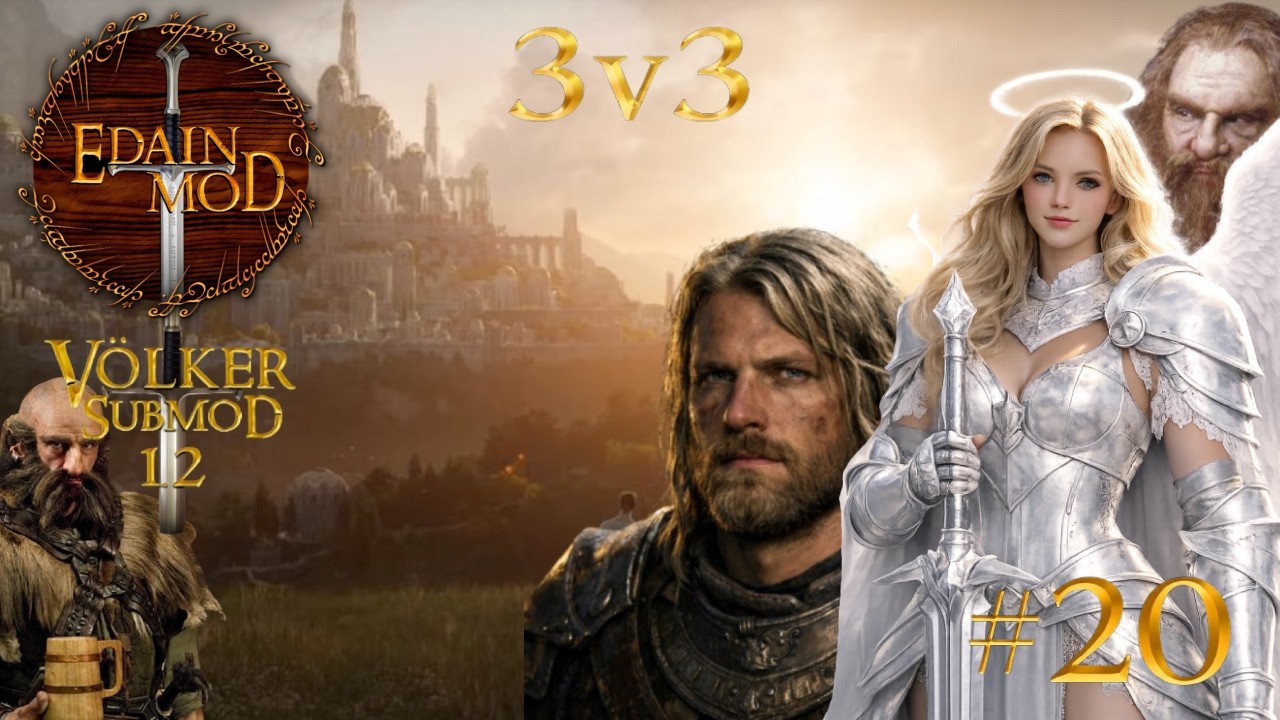 Der Herr der Ringe: Die Schlacht um Mittelerde 2 | Edain Völker Submod | Engel von Valinor! #20