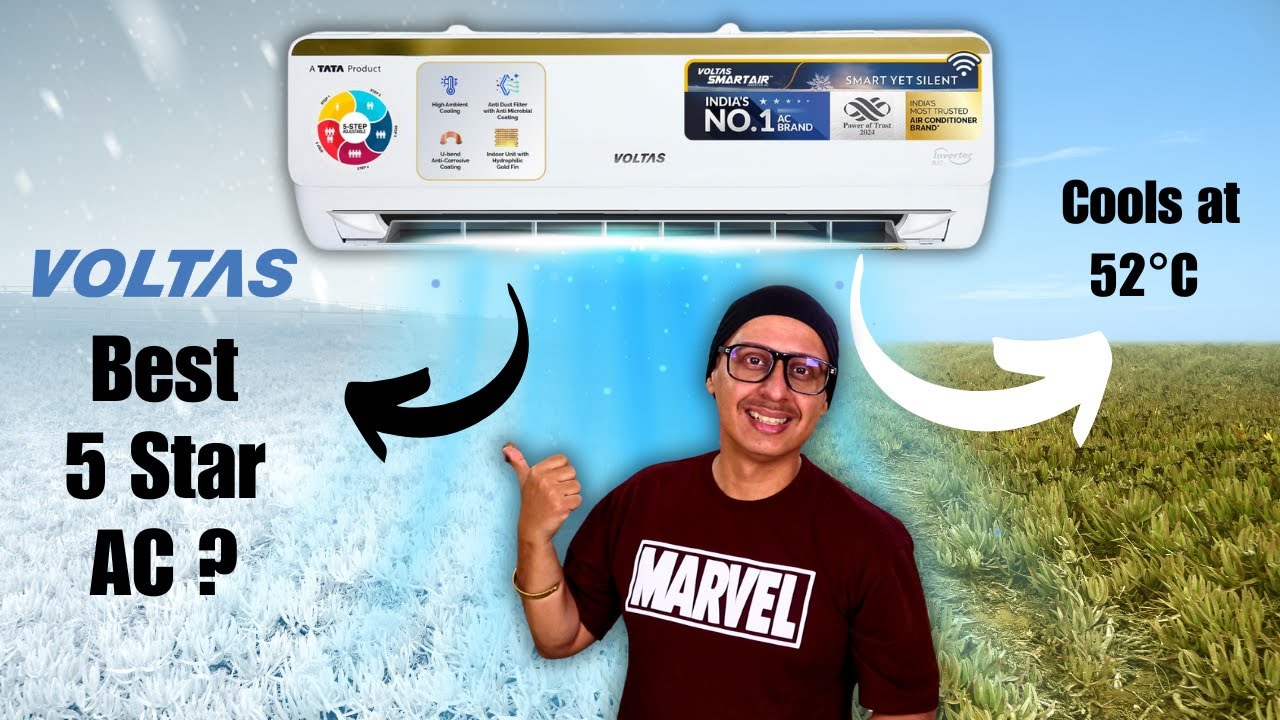 Voltas 1.5 Ton 5 Star Inverter Split AC 2025 | Best AC 2025 in India | Best AC in India ?