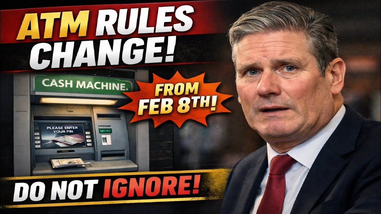 Over-60s ATM Alert  New Cash Rules from Feb 8  What Seniors MUST Do
