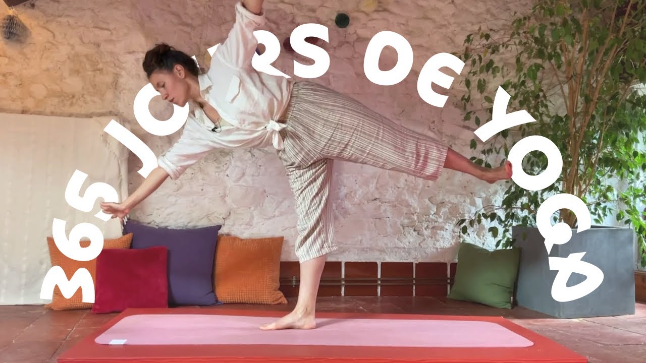 365 Jours de Yoga avec Marie | S01E137 | Ardha Chandrasana : la Demi-Lune | 15min quotidiennes