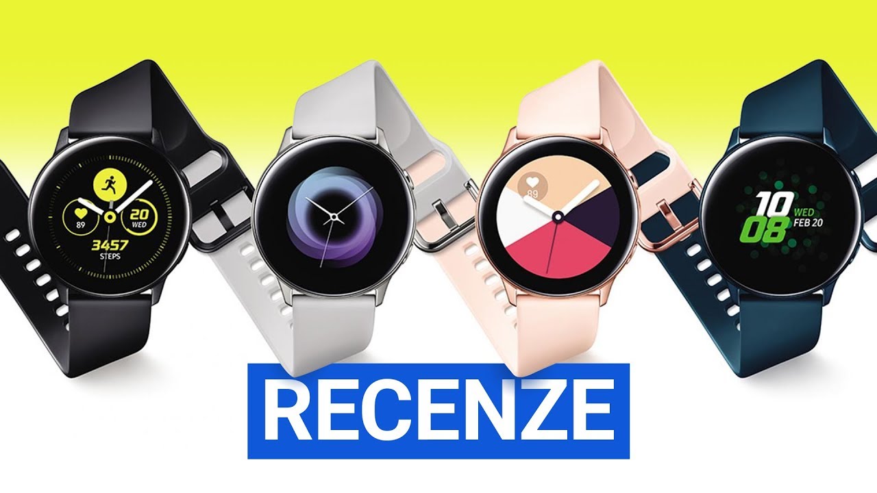 Samsung Galaxy Watch Active (recenze) - Funkčn&iacute; tr&eacute;nink stylově