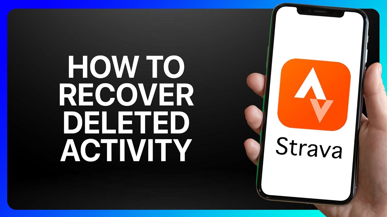 Как восстановить удаленную активность на Strava. Руководство