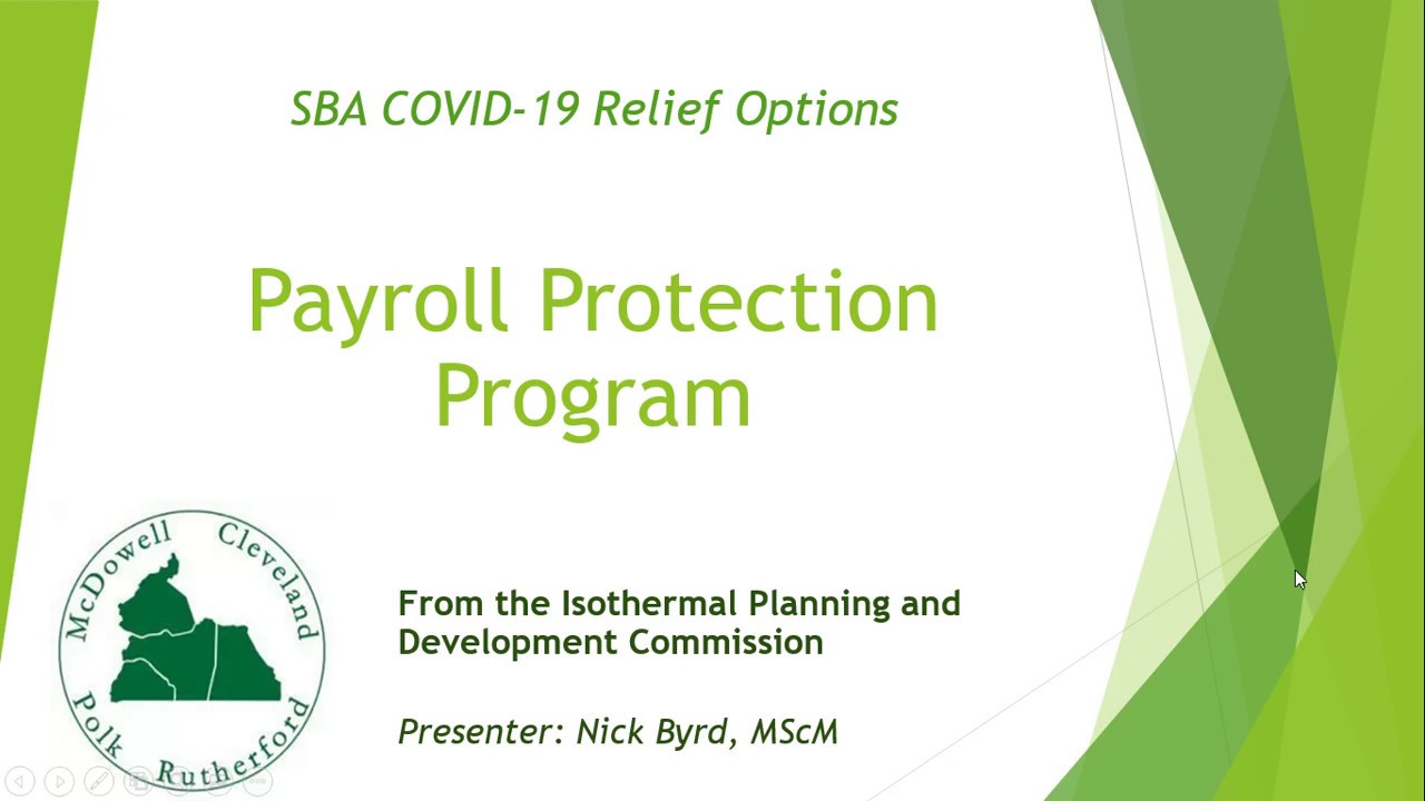 Payroll Protection Program Overview