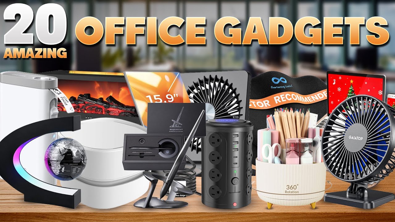 20 потрясающих офисных гаджетов на Amazon, о которых вы даже не подозревали!