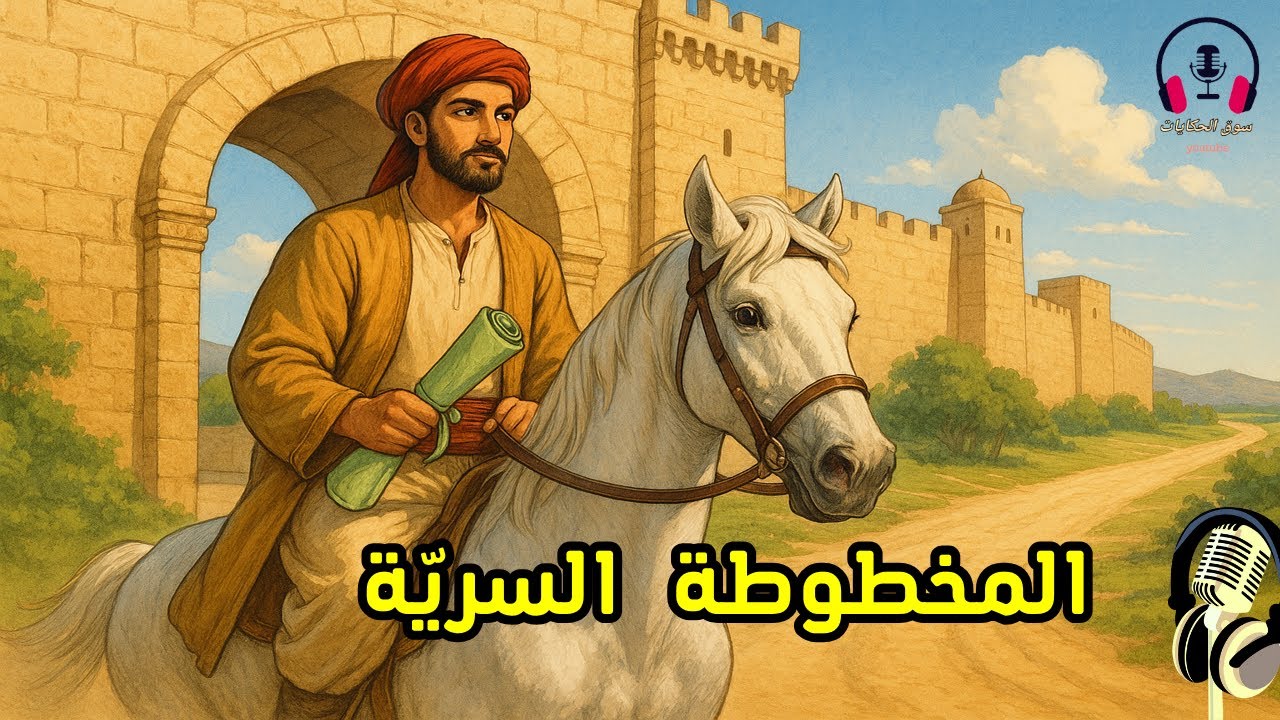 قصة المخطوطة السريّة، من القصص المشوقة قبل النوم، ضع السماعات واستمع، سوق الحكايات والقصص