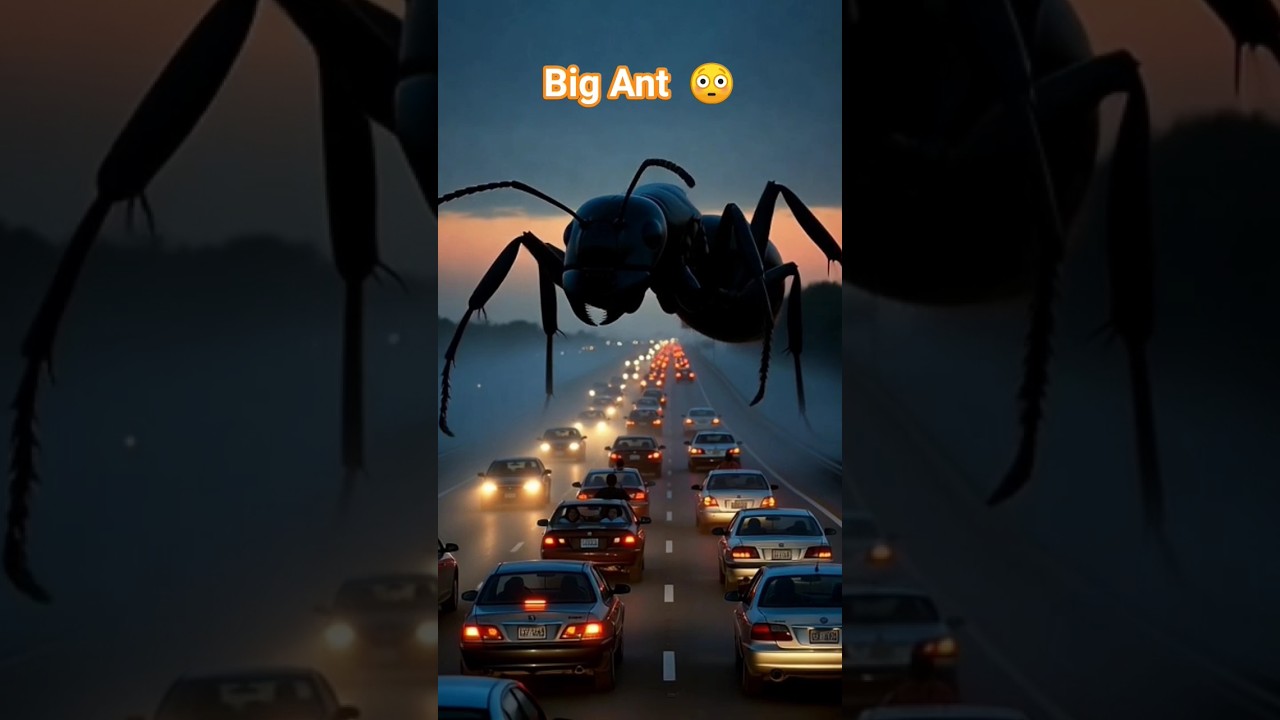 Big Ant 🐜 on Road 🙄 