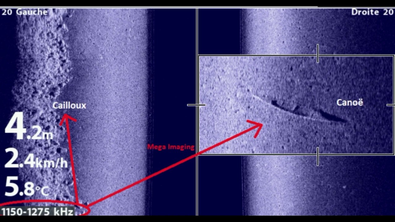 Présentation  capture d'écran Humminbird