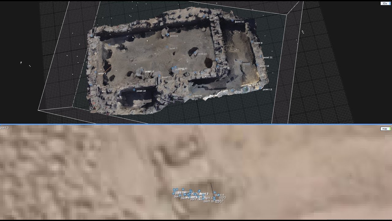 Georeferencing an Archaeological Site in RealityCapture