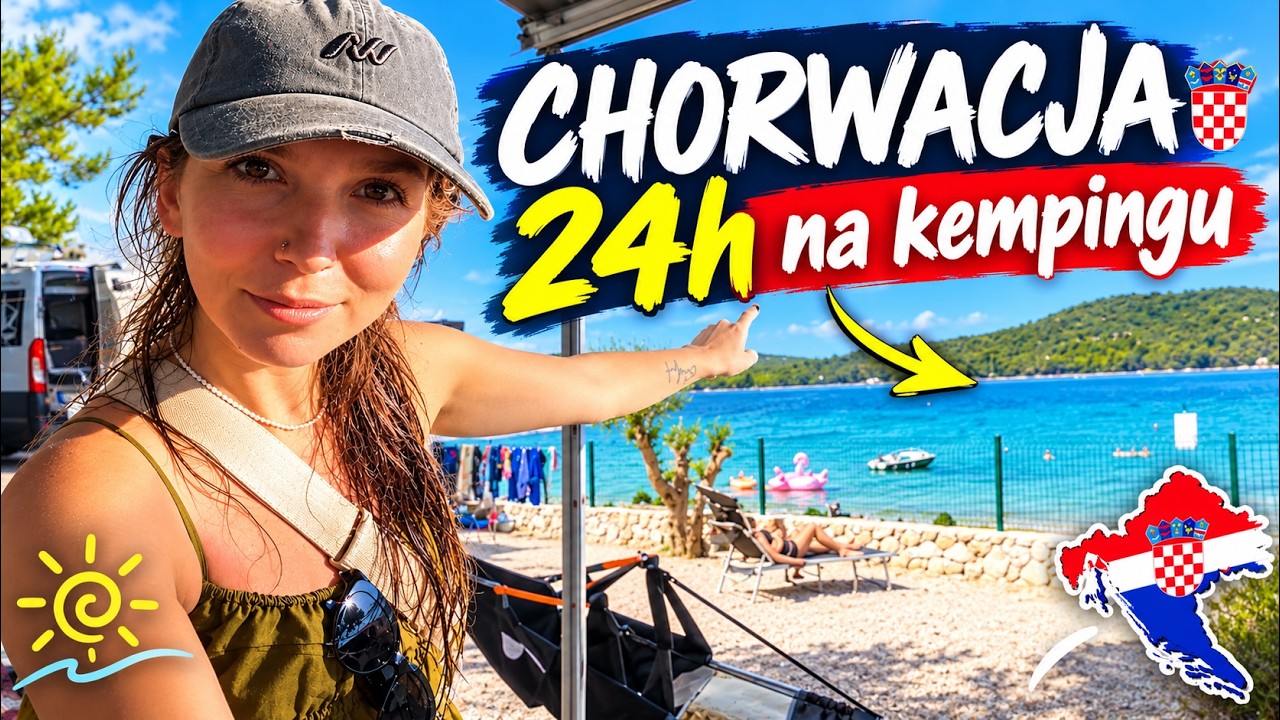 ZOBACZ! JAK NAPRAWDĘ WYGLĄDA DZIEŃ NA KEMPINGU W CHORWACJI