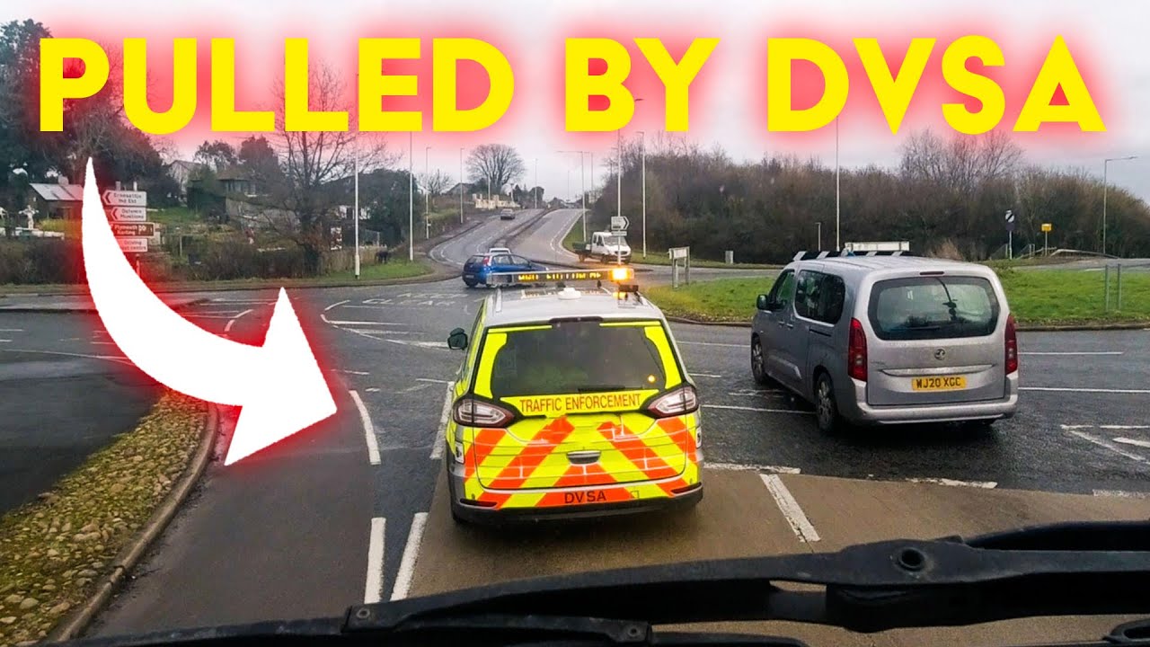 DVSA снова меня остановила! Но на этот раз всё было иначе | Проверка веса и нарушения…