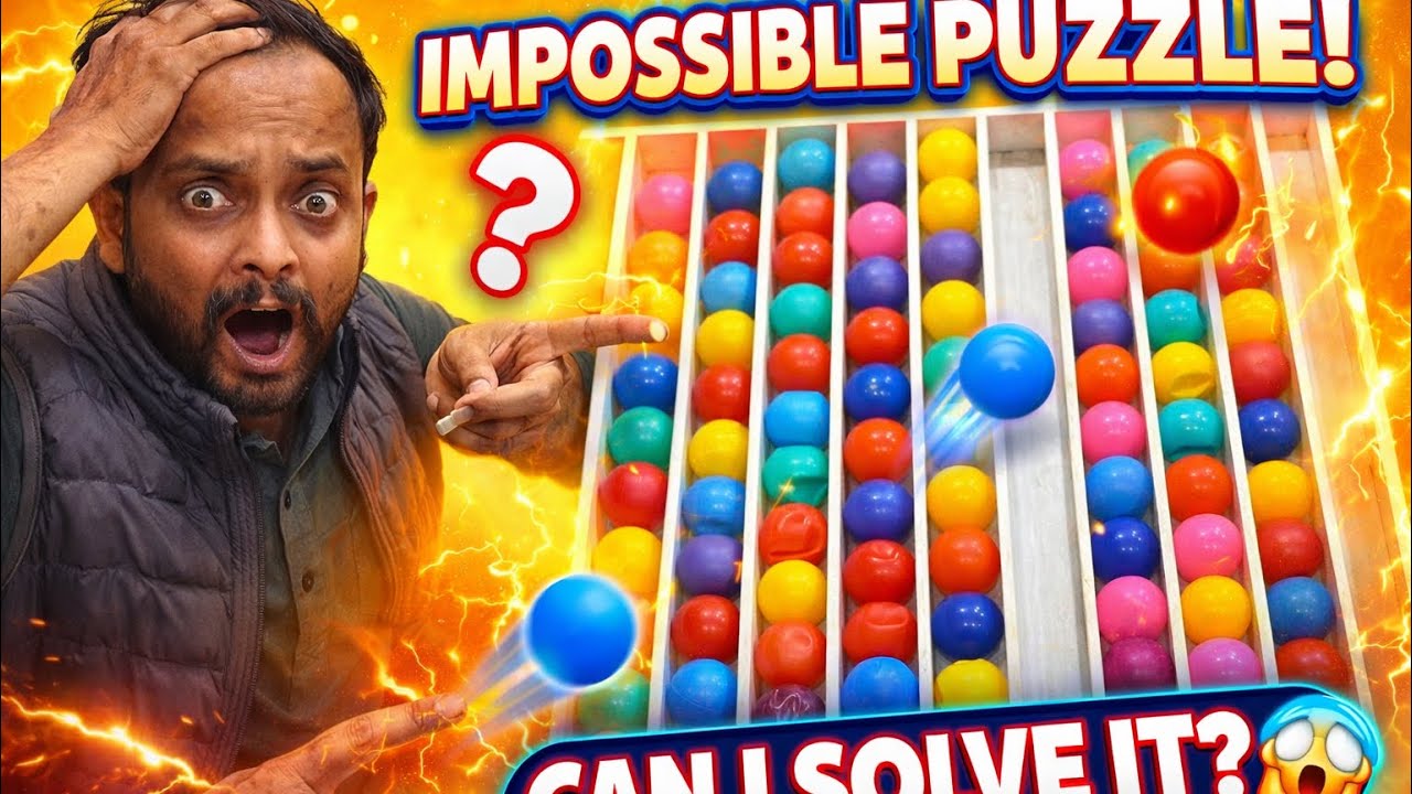 Perfect Moves Only – Ball Puzzle Game Mastery #ballpuzzlegame#puzzlegameplay#satisfyinggame#viral 