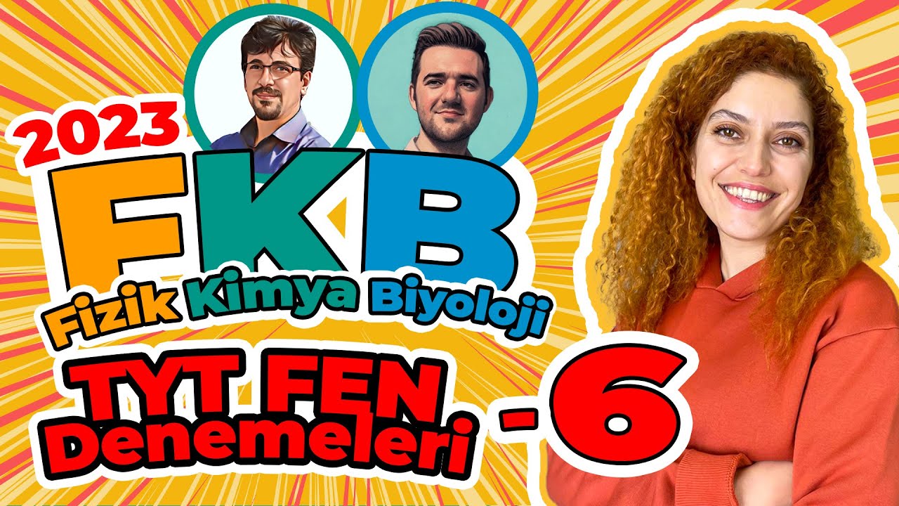 TYT Fizik Deneme Kampı - 6 - FEN Bilimleri Denemesi - FKB #tytfizik #yksfizik #fizikdeneme