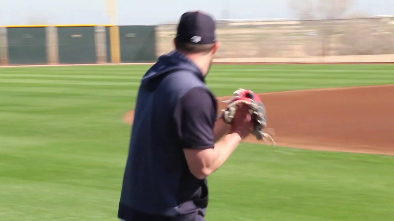 Fielding Drills w/ Francisco Lindor, Jose Ramirez | Cleveland Indians Spring Training 2019